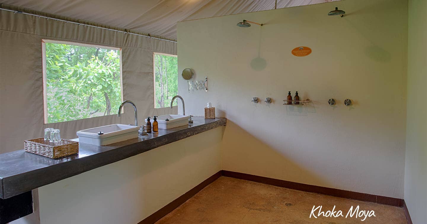 Honeyguide Khoka Moya Camp bathroom